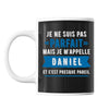 Mug prénom Daniel homme parfait - Planetee