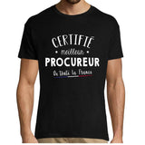 T-shirt Homme Procureur Meilleur de France - Planetee