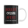 Mug Cyclisme / Vélo C'est ma Routine - Planetee