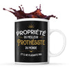 Mug noir Propriété du Meilleur Professeur - Planetee