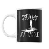 Mug Paddle j'peux pas Noir - Planetee