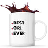 Mug Best Girl Ever - Planetee