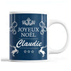 Tasse Noël Claudie Bleu - Planetee