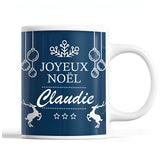 Tasse Noël Claudie Bleu - Planetee