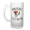 Chope de bière Beagle c'est la vie Chien - Planetee