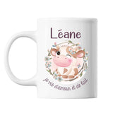 Mug Léane Amour et Biberon de Lait Vache - Planetee