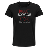 T-shirt femme Footgolf C'est ma Routine - Planetee