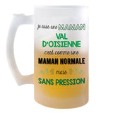 Chope de bière Maman Val d'Oisienne Chauvine Sans Pression - Planetee