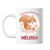 Mug Mélissa Princesse Écureuil - Planetee