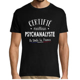 T-shirt Homme Psychanalyste Meilleur de France - Planetee