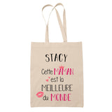 Tote Bag Stacy Meilleure Maman - Planetee