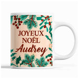 Tasse Noël Audrey Beige - Planetee