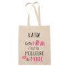 Tote Bag Katia Meilleure Maman - Planetee