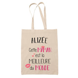 Tote Bag Alizée Meilleure Maman - Planetee