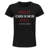 T-shirt femme Course de Drone C'est ma Routine - Planetee