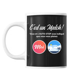 Mug Auto-Stop C'est un Match - Planetee