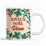 Tasse Noël Dina Beige - Planetee