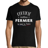 T-shirt Homme Fermier Meilleur de France - Planetee
