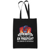 Sac Tote Bag Freefight Légende tu deviendras Noir - Planetee