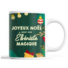 Tasse Noël Ébéniste femme Vert - Planetee