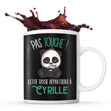Mug Cyrille Pas Touche Panda - Planetee
