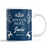 Tasse Noël Jade Bleu - Planetee