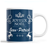 Tasse Noël Jean-Patrick Bleu - Planetee
