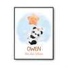 Affiche Owen bébé Panda Roi des Câlins - Planetee