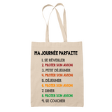 Tote Bag Piloter son Avion Journée Parfaite - Planetee
