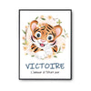 Affiche Victoire Amour Pur Tigre - Planetee