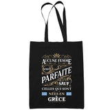 Sac Tote Bag Grèce Femme Parfaite - Planetee