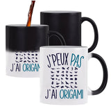 Mug Magique J'peux pas Origami - Planetee