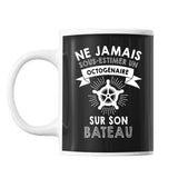 Mug Bateau Octogénaire Homme 80 ans - Planetee