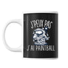Mug Paintball j'peux pas Noir - Planetee