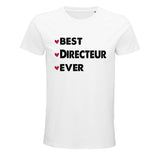 T-shirt homme Best Directeur Ever - Planetee