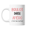 Mug Danse C'est ma Routine Blanc - Planetee