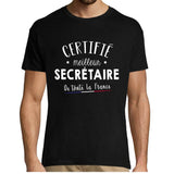 T-shirt Homme Secrétaire Meilleur de France - Planetee