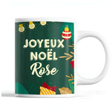 Tasse Noël Rose Vert - Planetee