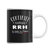 Mug Femme RRH Meilleure de France | Tasse Noire métier - Planetee