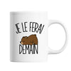 Mug Ours Brun Je le ferai demain - Planetee