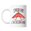 Mug Deltaplane j'peux pas Blanc - Planetee