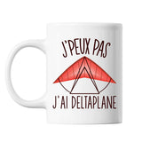 Mug Deltaplane j'peux pas Blanc - Planetee