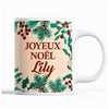 Tasse Noël Lily Beige - Planetee