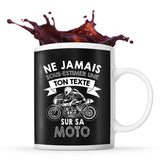 Mug personnalisable moto Prénom Femme Métier Age pour Motarde - Planetee