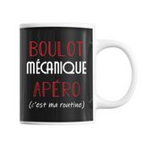 Mug Mécanique C'est ma Routine - Planetee