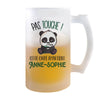 Chope de bière Anne-sophie Pas Touche Panda - Planetee