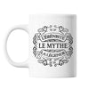 Mug Ebéniste Le Mythe la Légende blanc - Planetee