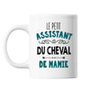 Mug Le Petit Assistant du Cheval de Mamie - Planetee