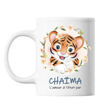 Mug Chaïma Amour Pur Tigre - Planetee