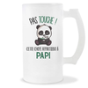 Chope de bière Papi Pas Touche Panda - Planetee
